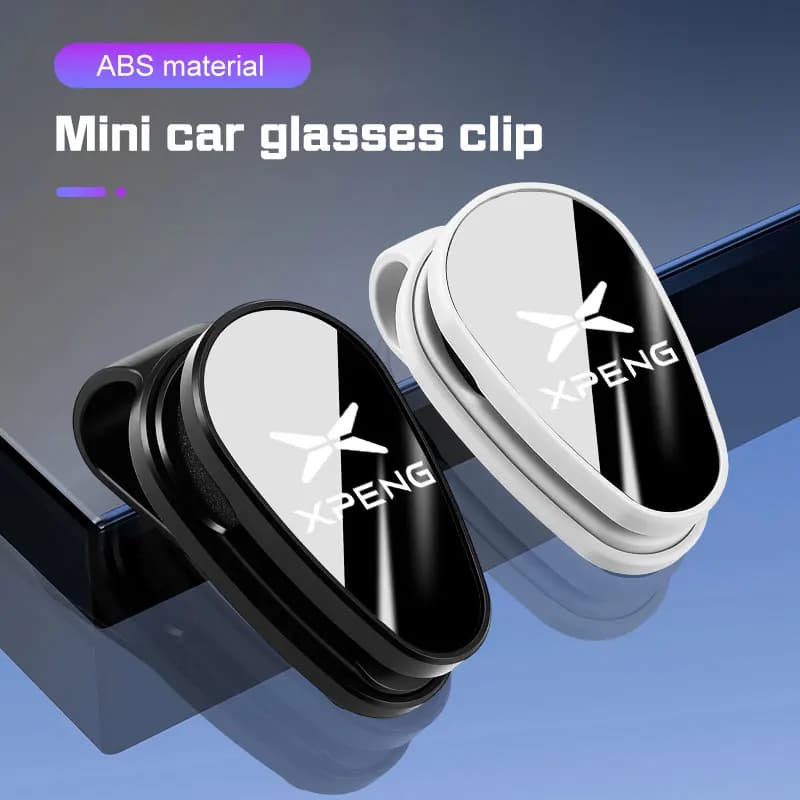 Car Sun Visor Sunglasses Holder Glasses Storage Box Eyeglasses Clip Case Interior Accessories For XPENG P7 P5 G3 G6 G9 X9