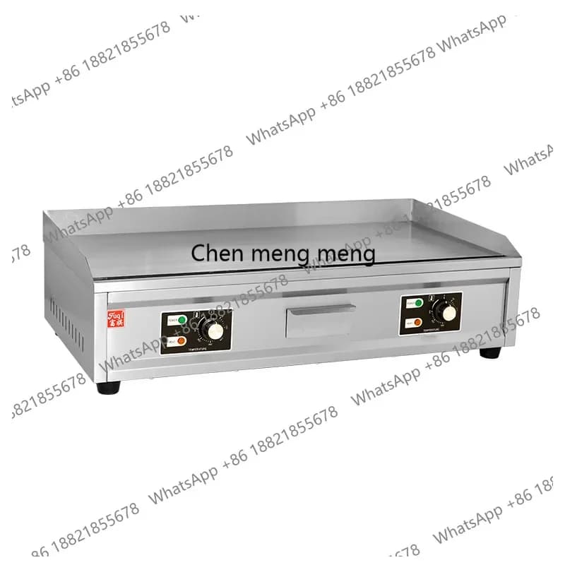 Electric Griddle Commercial 10MM Thick Teppanyaki Restaurant Hotel Mall Practical Teppanyaki