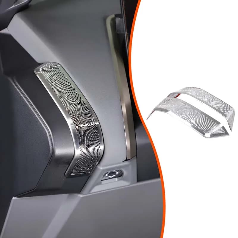 Dashboard Side Air Vent Panel Cover Stainless Steel Side AC Outlet Protective Cover Car Accessories For BMW X3 G45 2025-2026