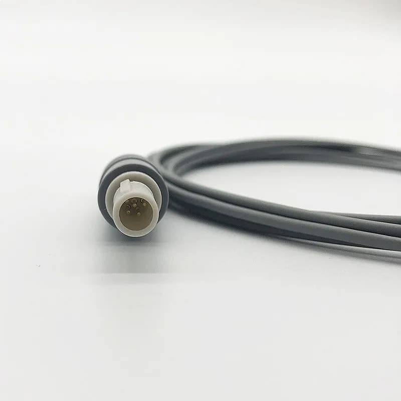 Compatible with  Dynamic Line TE-4000X ECG Telemetry Line Telemetry 5-pin Three-lead ECG Lead Wire