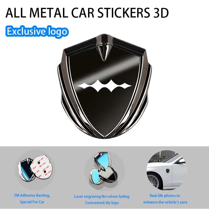For BYD Leopard 5 Leopard 8 BAO 5 BAO 8 Titanium 3 Key Case body kit Accessories Car Body Metal Shield 3D Emblem Sticker Badge