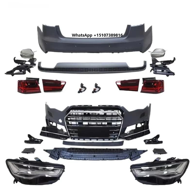 Carbon Fiber Full Body Kit for A6 C7 2013-2015 Old to New Body Kits