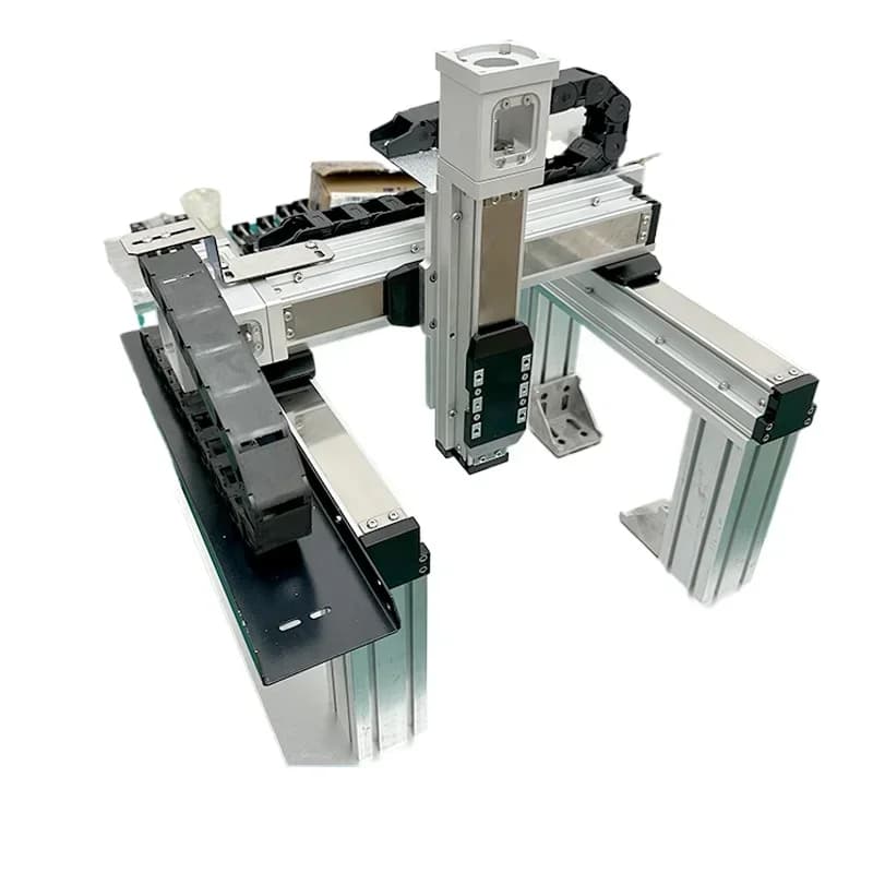 Three-axis motion platform slide rail linear module numerical control gantry linear module