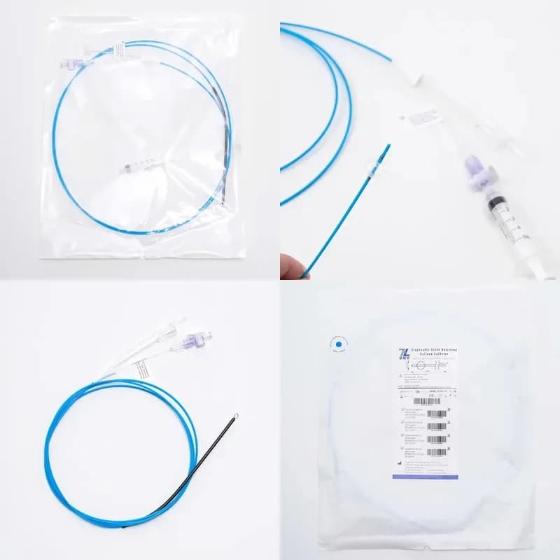Sterile ERCP Stone Retrieval Balloon EB-320 Endoscopic Accessory for Biliary Tract Gallstone Extraction Operation