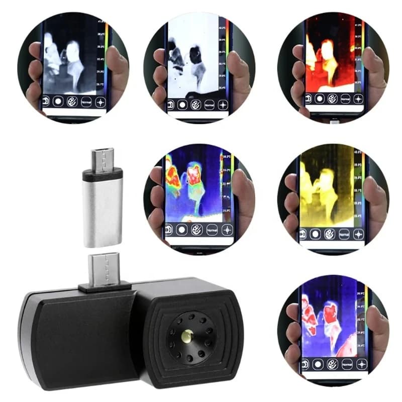 Thermal Imaging Camera for Mobile Phone Video And Picture Recording HT-102 HT-101 HT-201 HT-301 Compatible Portable Tech Device