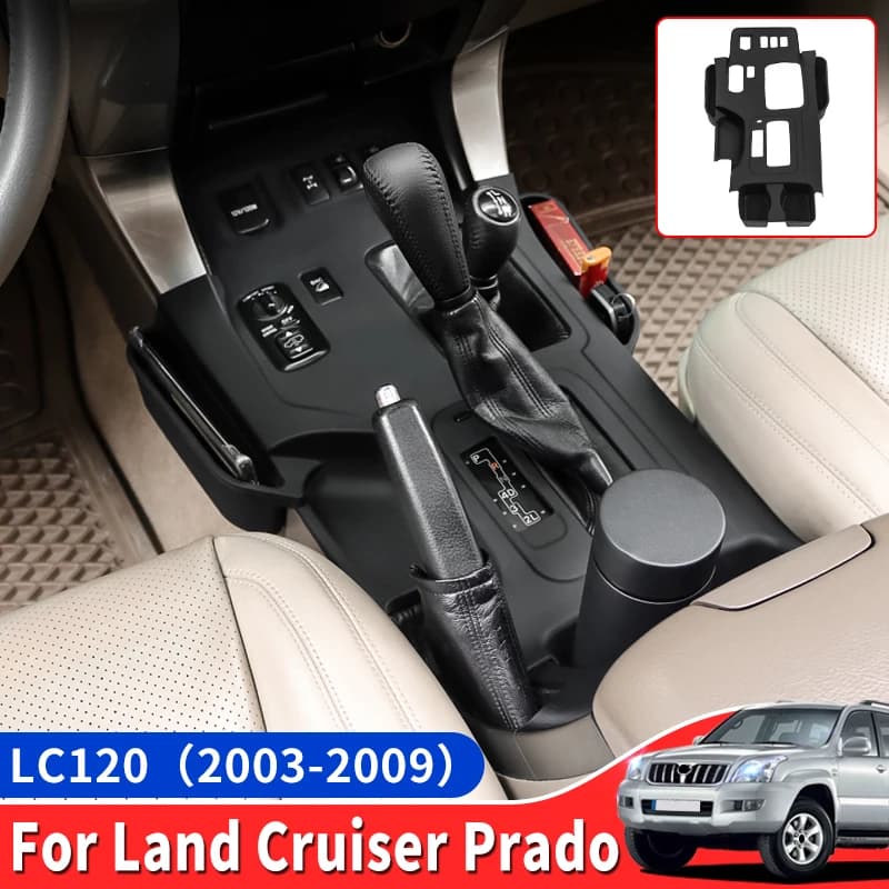 For 2003-2009 Toyota Land Cruiser Prado LC120 J120 Center Console Silicone Mat Storage Pad Anti Scratch Interior Accessories