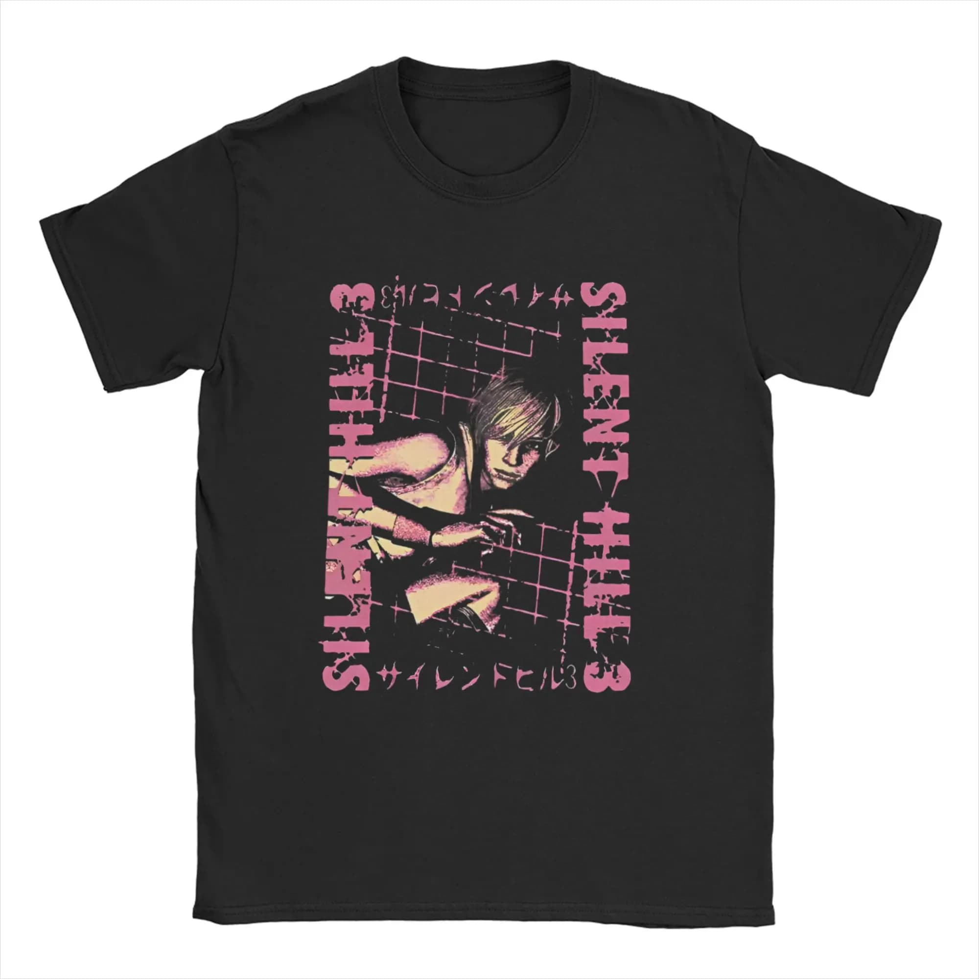 Silent Hill    100% Cotton T-Shirt For Couple Summer   Video Awesome T Shirts O Neck Harajuku Tees Oversized Printed Clothes