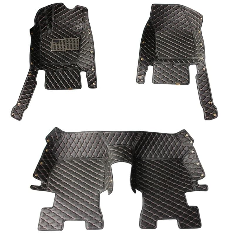 Black mat 4d 5d 7d 9d luxury floor protection car mat