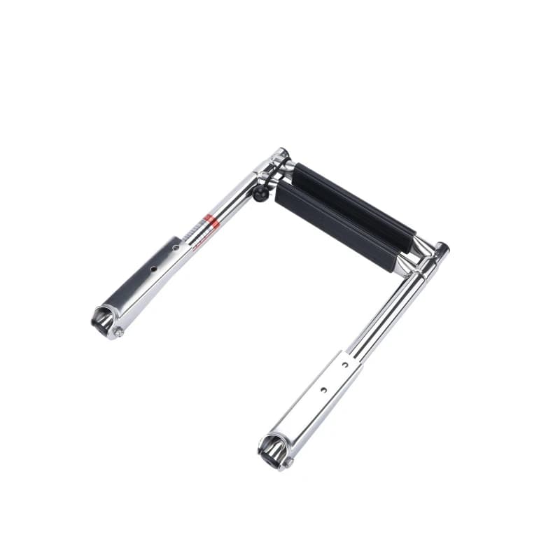 Marine launching ladder, stainless steel deck ladder two-section retractable ladder, ship boarding ladder pedal gangway ladder