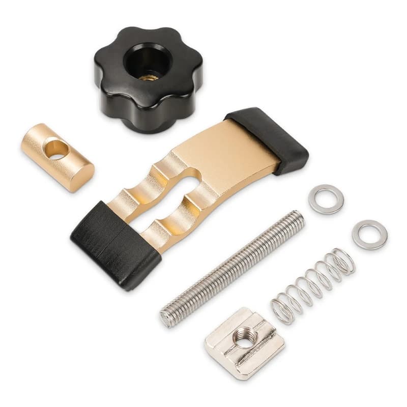 machine platen cleat, aluminum profile, bow platen, thickened countertop, bow clamp, clamp, engraving machine accessories