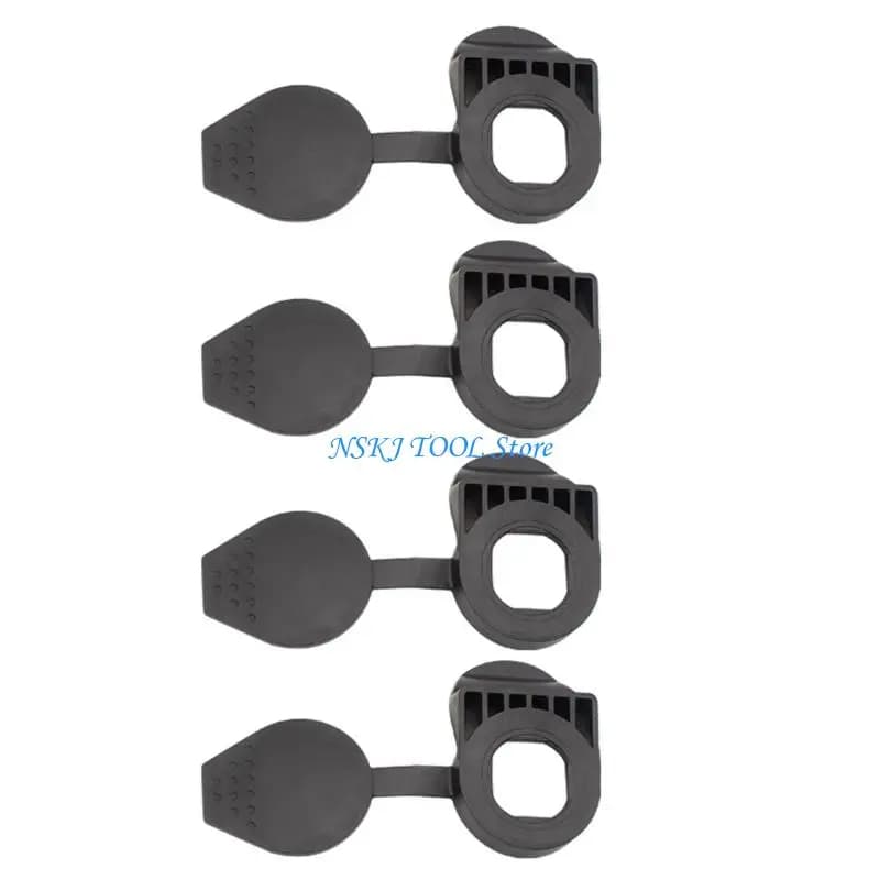 L8RC Hinged Dust Cap for Mailboxes and Enclosure Openings Outside