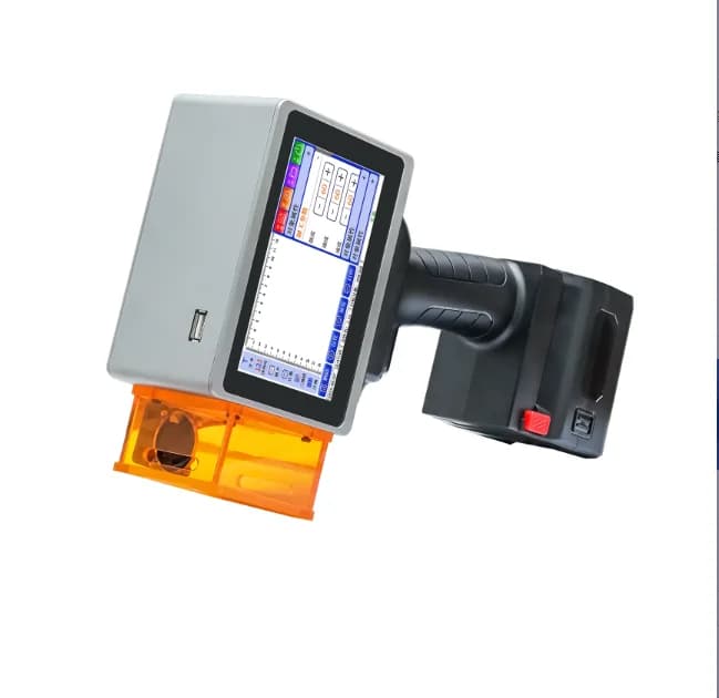 L4 Pro Handheld High-Precision Laser Marking Machine  Fiber for Metal  Glass Coding  Printer Machine