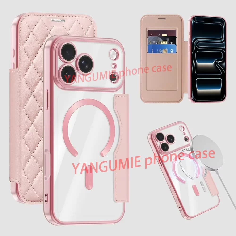 For IPhone 11-18 rpo max mobile phone case Yadun Xiaoxiangfeng flip leather case with magnetic all-inclusive protective case