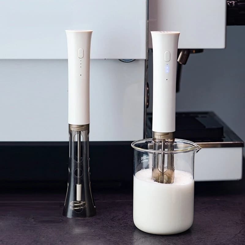 Hands Free Electric Milk Frother Automatic Coffee Foam Maker Milk Stirring Wand