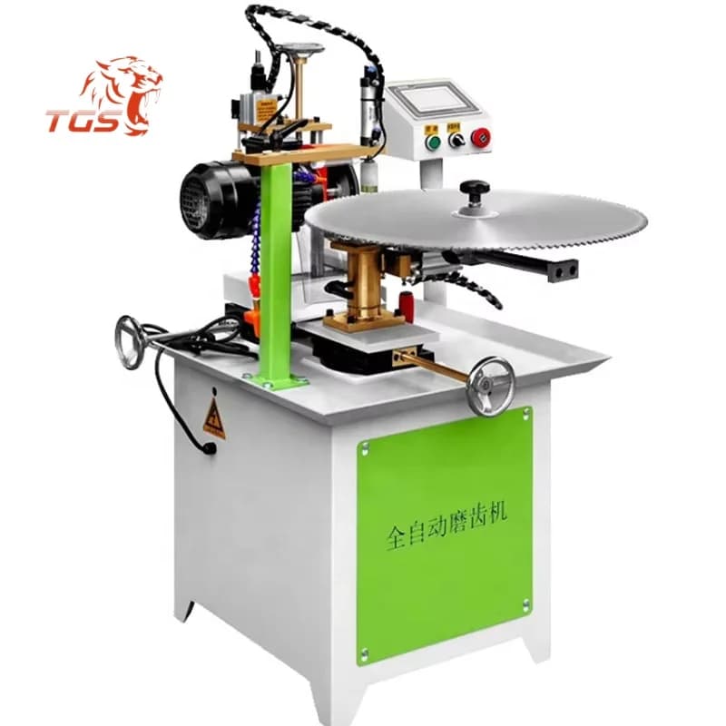 TGS Knife Grinder Hot Sale Woodworking Automatic Carbide TCT Saw Blade Sharpener Circular Saw Blade Sharpening Grinding Machine