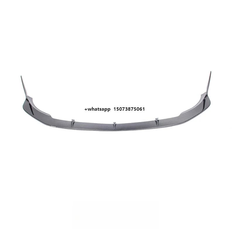 Paktechz Prepreg Carbon Fiber Bodykit Front Spoiler Splitter Bumper Lip for  W177  A45 A45s