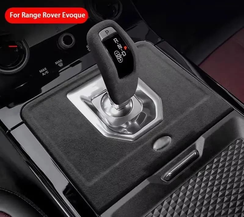 For Land Rover Range Rover Evoque L551 L538 LV 2021 2022 A lcan tara Suede Car Gear Shift Knob Panel Cover Protective Mat