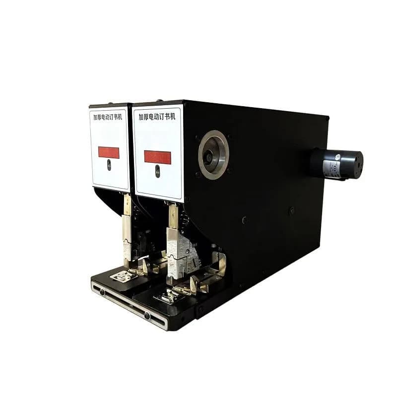 Multifunctional Universal Intelligent Heavy-duty Double Carriage Thickened Electric Book Stapler