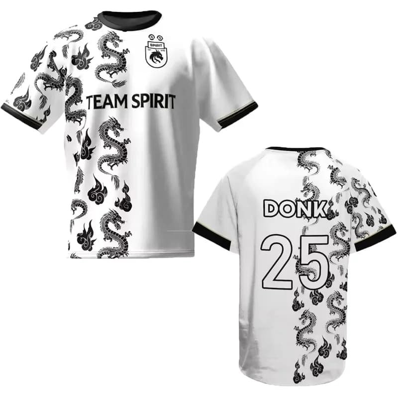 Unisex Donk Inspired Gaming T-Shirt Oversized Summer Streetwear Tee CS Esports Fan Training Casual Tops