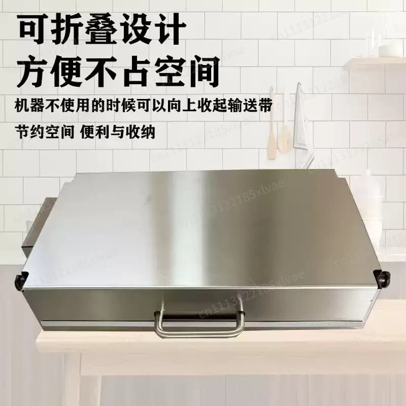 Hand Cranked Puff Pastry Machine Desktop Folding Hand Crank Machine Desktop Pizza Croissant Dough Tablet Manual Dough Sheeter