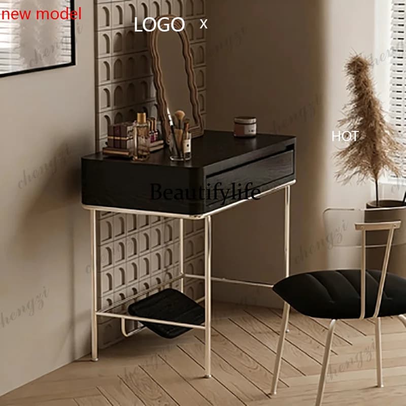 M138 Modern Vanity Desk Simple Italian Premium Classic Vanity Desk Trendy Elegant Coiffeuse De Chambre Bedroom Furniture