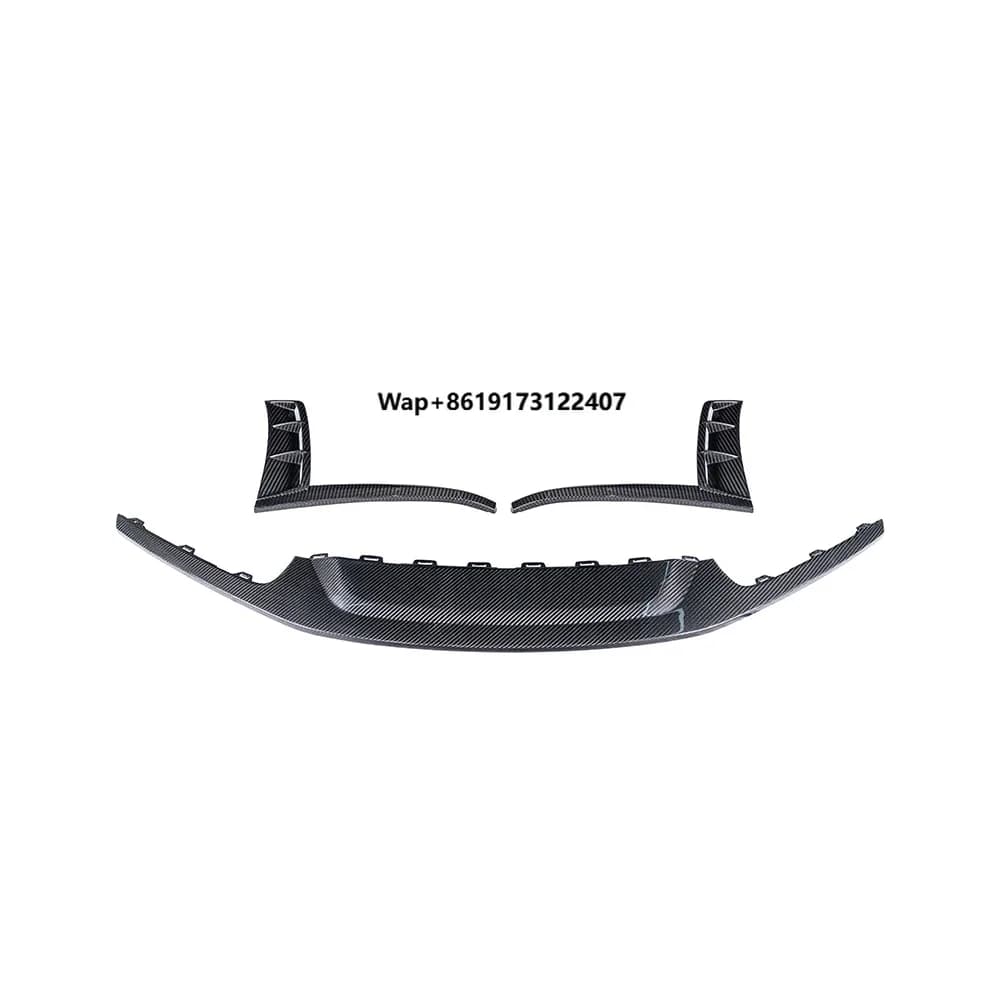 KM High Quality Carbon Fiber Car Front Lip Accessory for 718 (982/982C) for GT4 OE Kburning Premium Car Bumpers