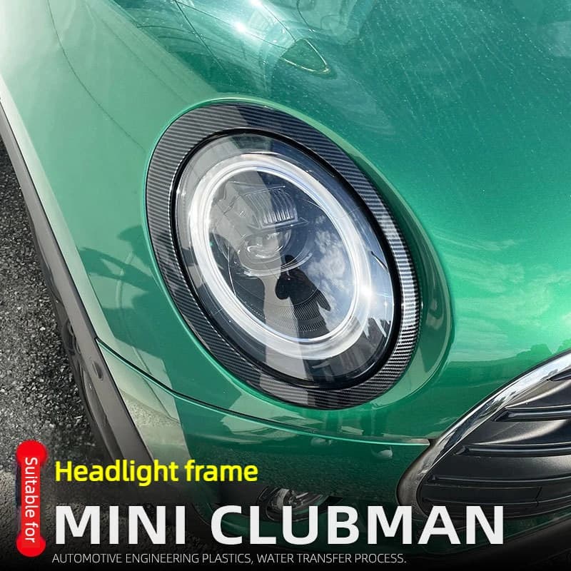 For Mini Cooper Clubman F54 2016-2022 Car Accessories  Headlight Taillight Frame front Rear Lamp Ring Decorative Cover Stickers