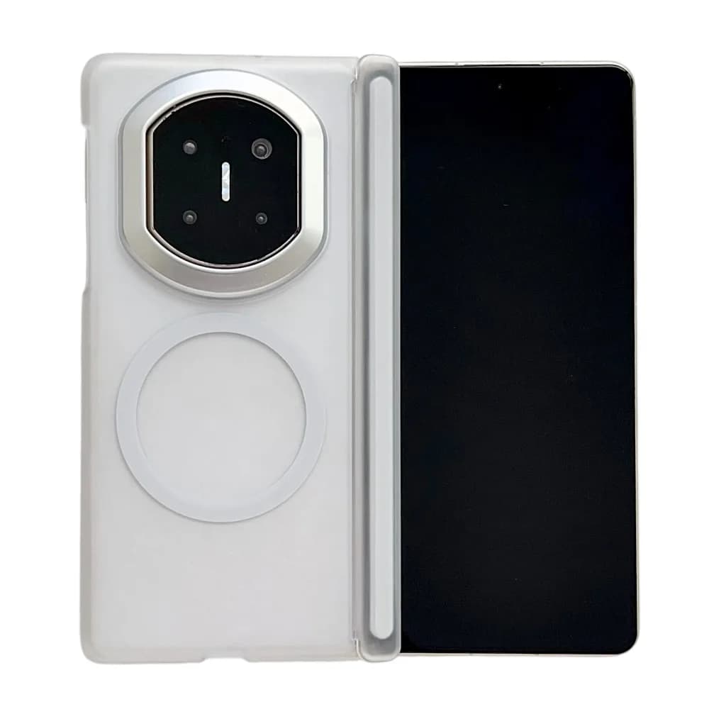 2026 Trendy Mirror Shield Ice Fog Case For Huawei Mate X7 Matte Frosted Shockproof Cover For Huawei Mate X7 Luxury Phone Shell