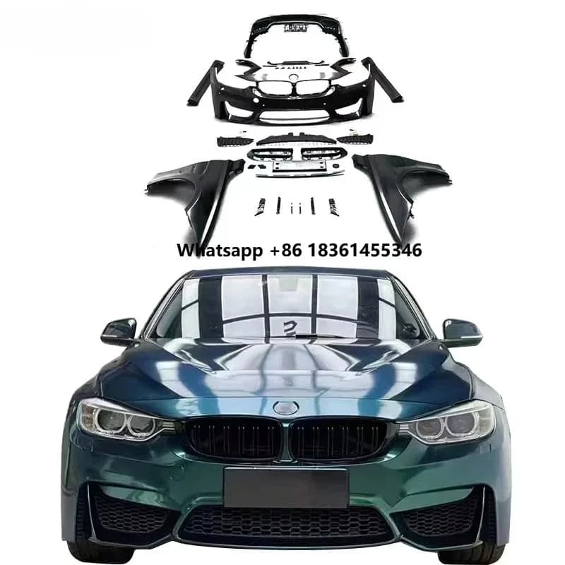 For  3 Series F30 Reproduced Wide Body M3 Car  Body Factory Hot Selling Body Kit Car Bumpers