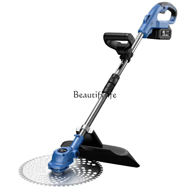 05-Brushless multi-function lawn mower, small household handheld lawn mower charging