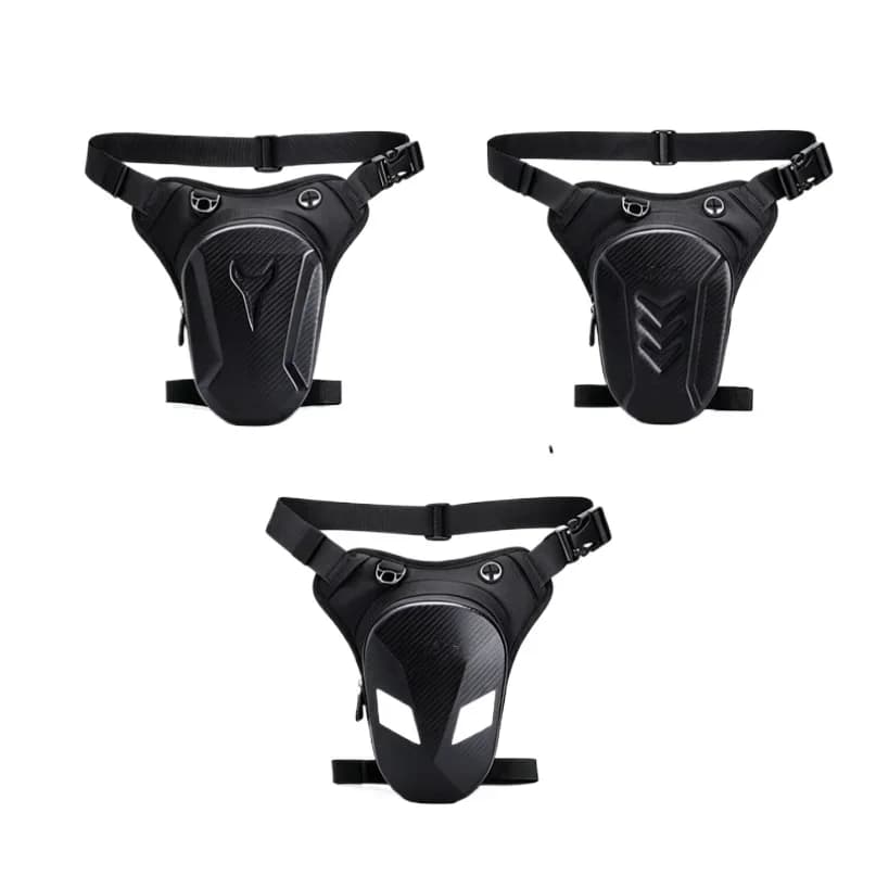 Bolsa de Pierna Impermeable  Moto, Riñonera Cruzada  Motociclista, Bolsa de Muslo  Motocross, Equipo de Moto  Ho