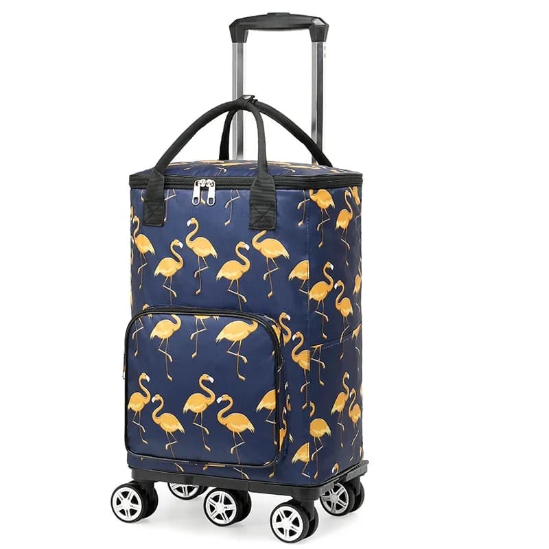 Outdoor trolley incubator, takeaway box with wheels