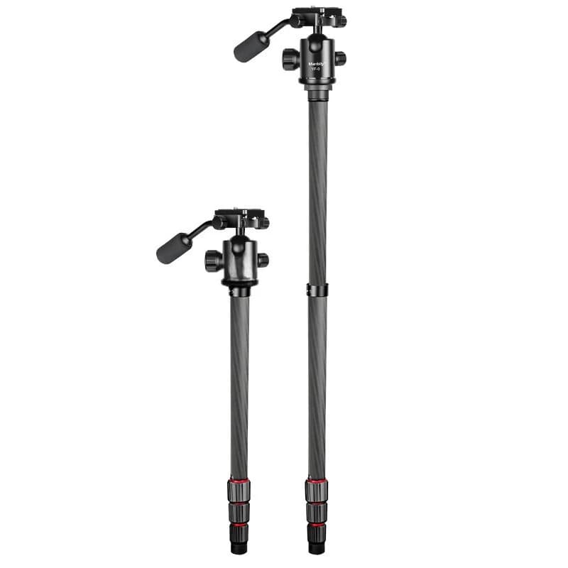 Carbon fiber tripod SLR camera micro single gimbal set portable