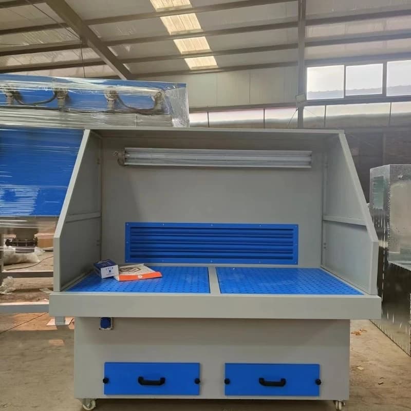 Carbon steel industrial mobile grinding table suction dust removal equipment collection vacuum cleaner