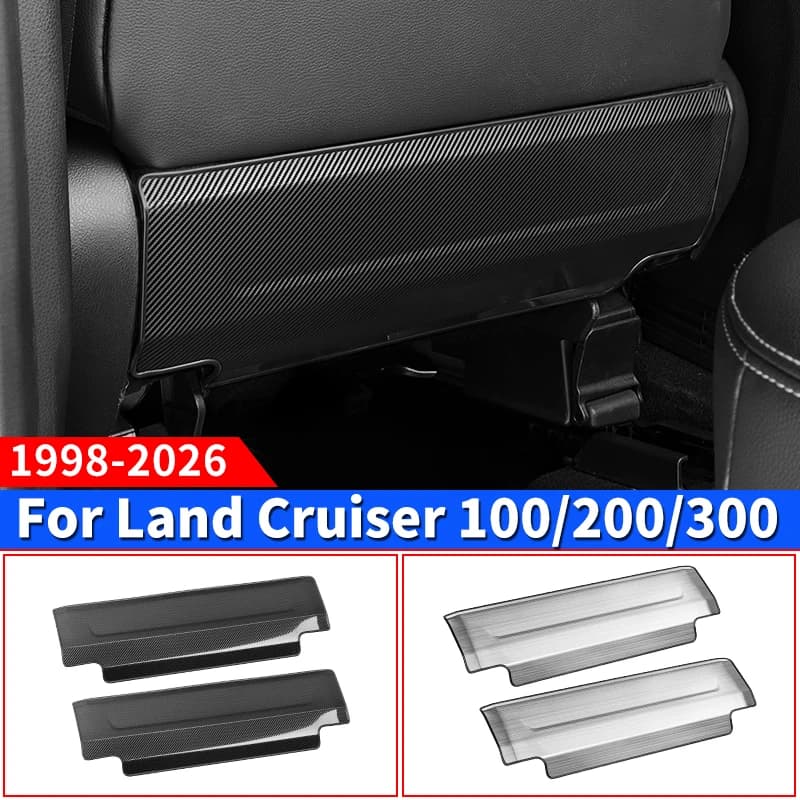 For Toyota 100 200 300Land Cruiser LC100 LC200 LC300 Seat Protection Panel  Interior Upgraded Accessories Decoration 1998-2025