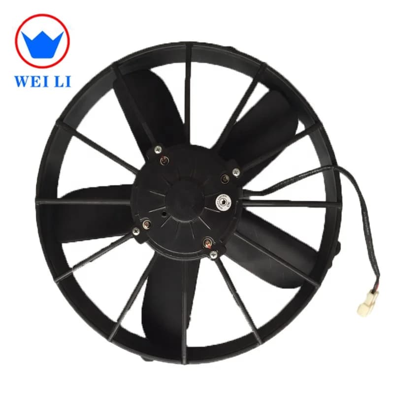 2025 Factory Direct Sales High Output  12v 24v Bus Condenser Fan 12 Inch Fan LNF2201