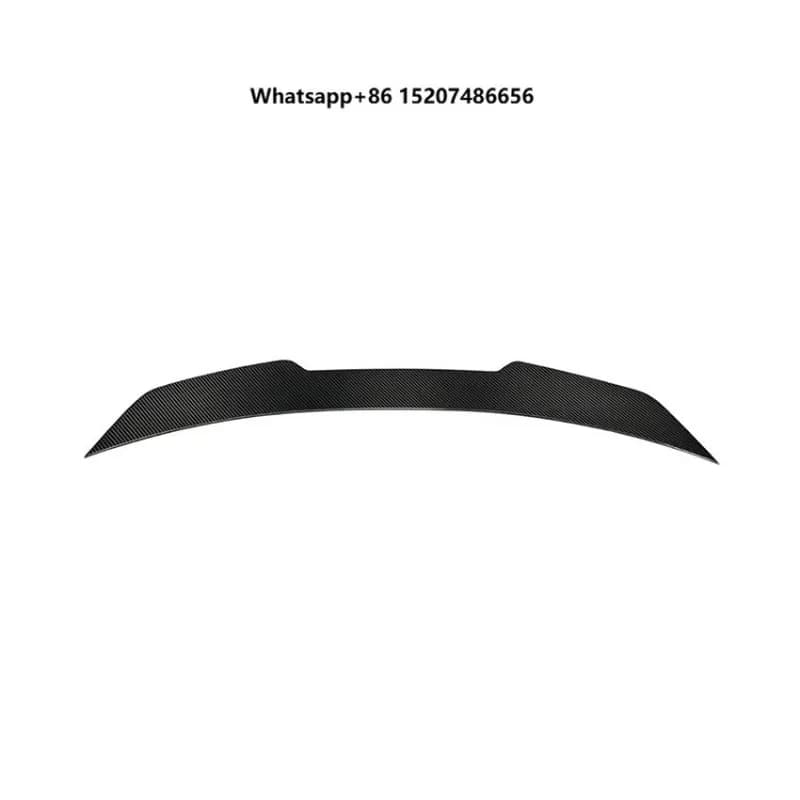 High Quality Dry Carbon Fiber Rear Duck Wing Rear Spoiler S4 B10 2019 Body Kit