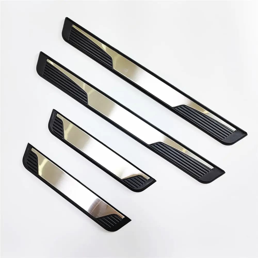 For Toyota Sienna 2010-2020 2021 2022 2023 2024 Door Sill Pedal Protectors Stainless Kick Scuff Plate Guard Trim Car Accessories