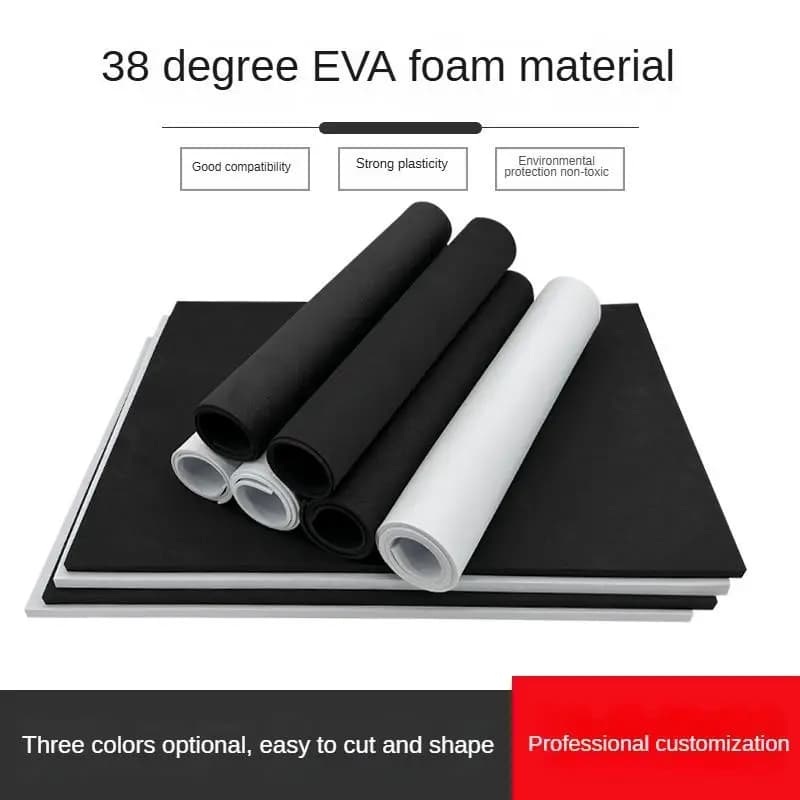 Thickness 3/5/10/15/20mm EVA Foam Sheets Sound-Absorbing Foam Cosplay EVA Rubber Pad Handmade Model Making Material 100x50cm