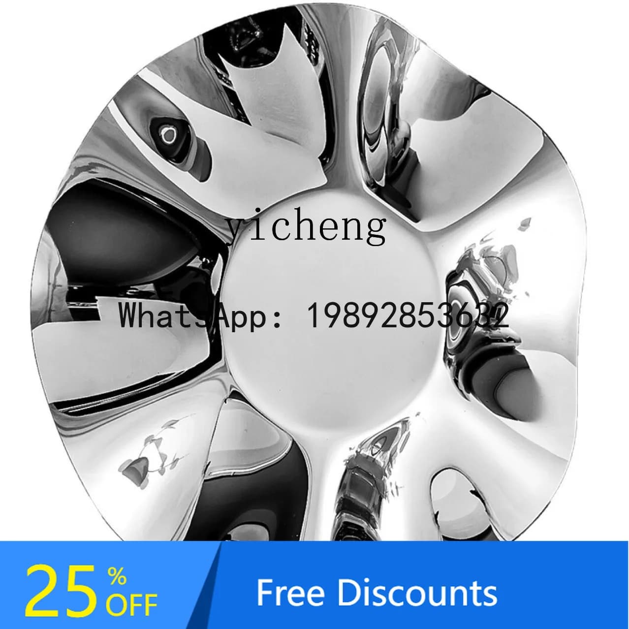 Light Luxury Home 3 Coffee Table Fruit Plate Irregular Dining Table Decoration Ornament Wrinkled Plate