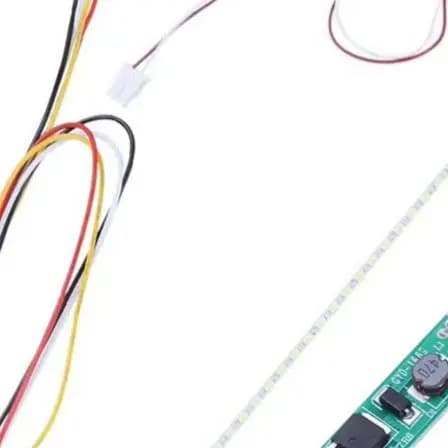 220mm LED Backlight Strip Kit 12V Driver Board For 10.4 Inch CCFL LCD Screen To LED Monitor Upgrade Conversion Tool