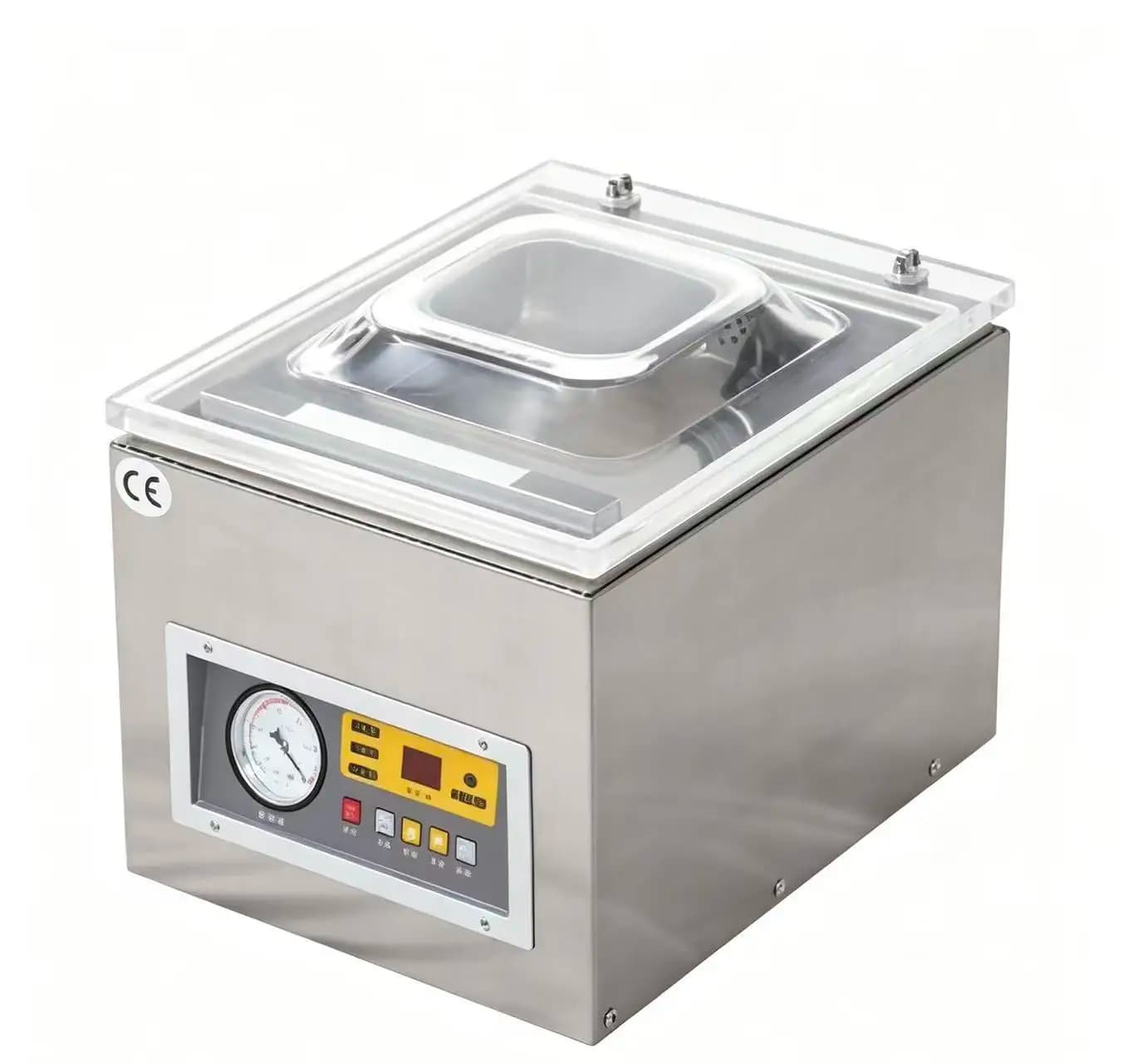 Hot-selling desktop vacuum packaging machine Household vacuum machine, stainless steel body