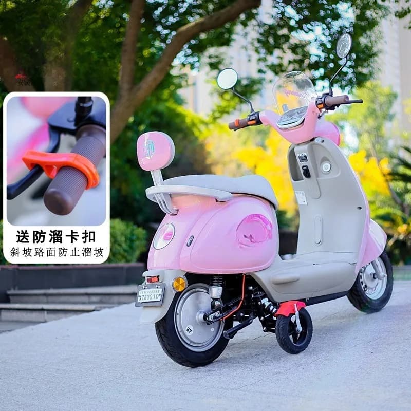 Vehicle Auxiliary Wheel, Battery Car Anti-drop Wheel, Electric Bicycle with Balance Wheel, Adult Novice Cycling Anti-skid
