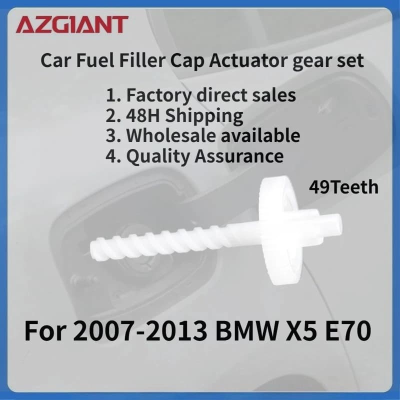 For 2007-2013 BMW X5 E70 Car Fuel Filler Cap Actuator gear set Brand New replacement parts 100% compatible OEM Auto Accessories