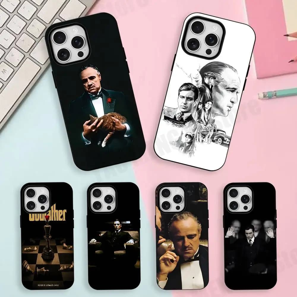 Movie The G-Godfather Frosted Soft For Phone Case For Iphone18 17 16 15 14 13 12 Pro Max XS Wireless Charge Magnetic Cover