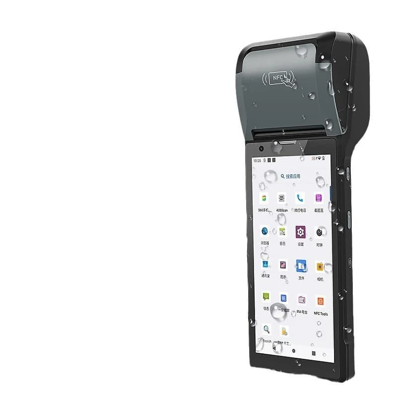 Handheld end point scanning and printing integrated data end point label NFC fingerprint Android one-dimensional two-dimensional