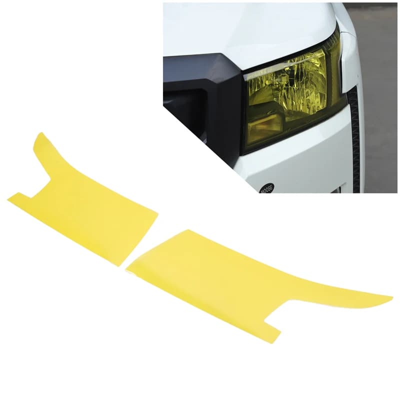 Headlight Tint Film Transparent Headlight Protection Film Front Light Tint Film Car Accessory For Nissan Frontier D41 2022-2026