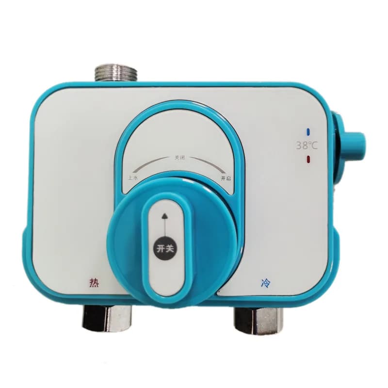 Thermostatic Valve Solar Electric Water Heater Surface Mounted  Mixing Valve Hot and Cold