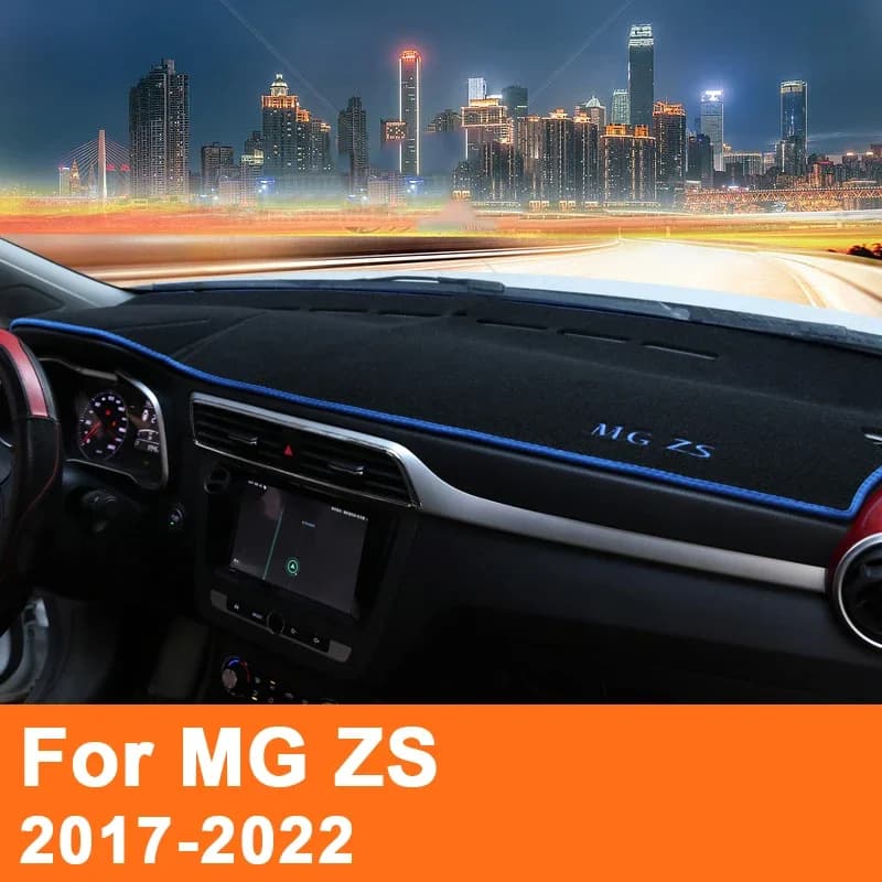 Car dashboard Avoid Light Pad Instrument Platform Desk Cover Mat Carpets Trim For MG ZS EZS 2017-2020 2021 2022 2023 Accessories