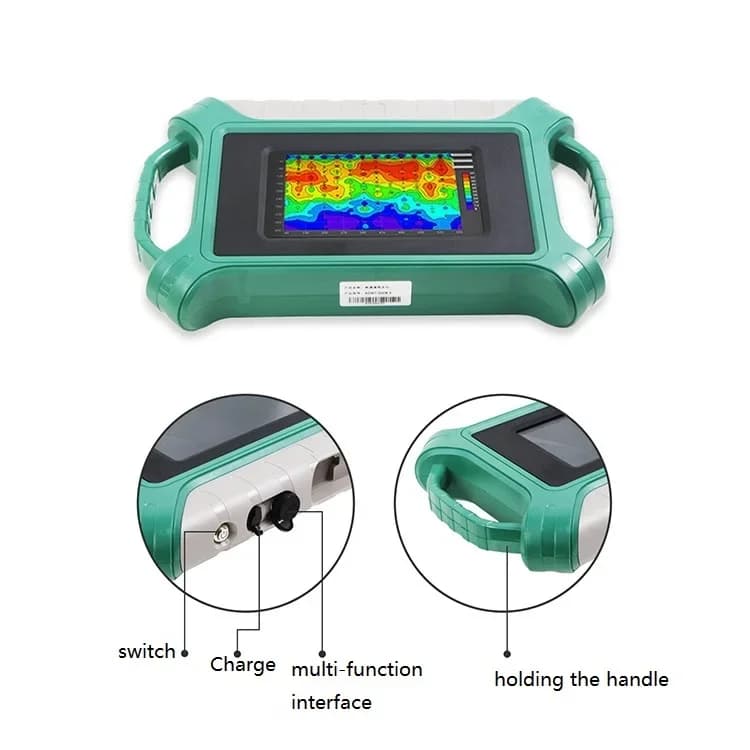 Great Deep Underground Water Detector ADMT-300S-X 300m Underground Water Finder Geological Equipment